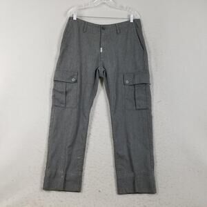 LRG Cargo Pants Mens 34 Gray Utility Pockets Streetwear Lifted Research Group